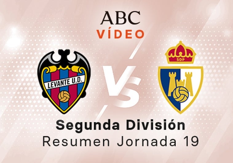 Levante -Ponferradina, el resumen en vídeo