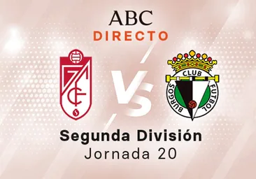 Granada - Burgos en directo hoy: de la Liga SmartBank, jornada 20