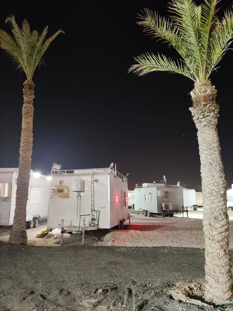 Una ciudad de caravanas para vivir el Mundial de Qatar