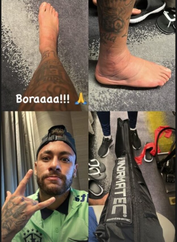 Imagen de Instagram compartida por Neymar