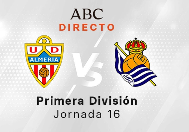 Almería - Real Sociedad, estadísticas del partido