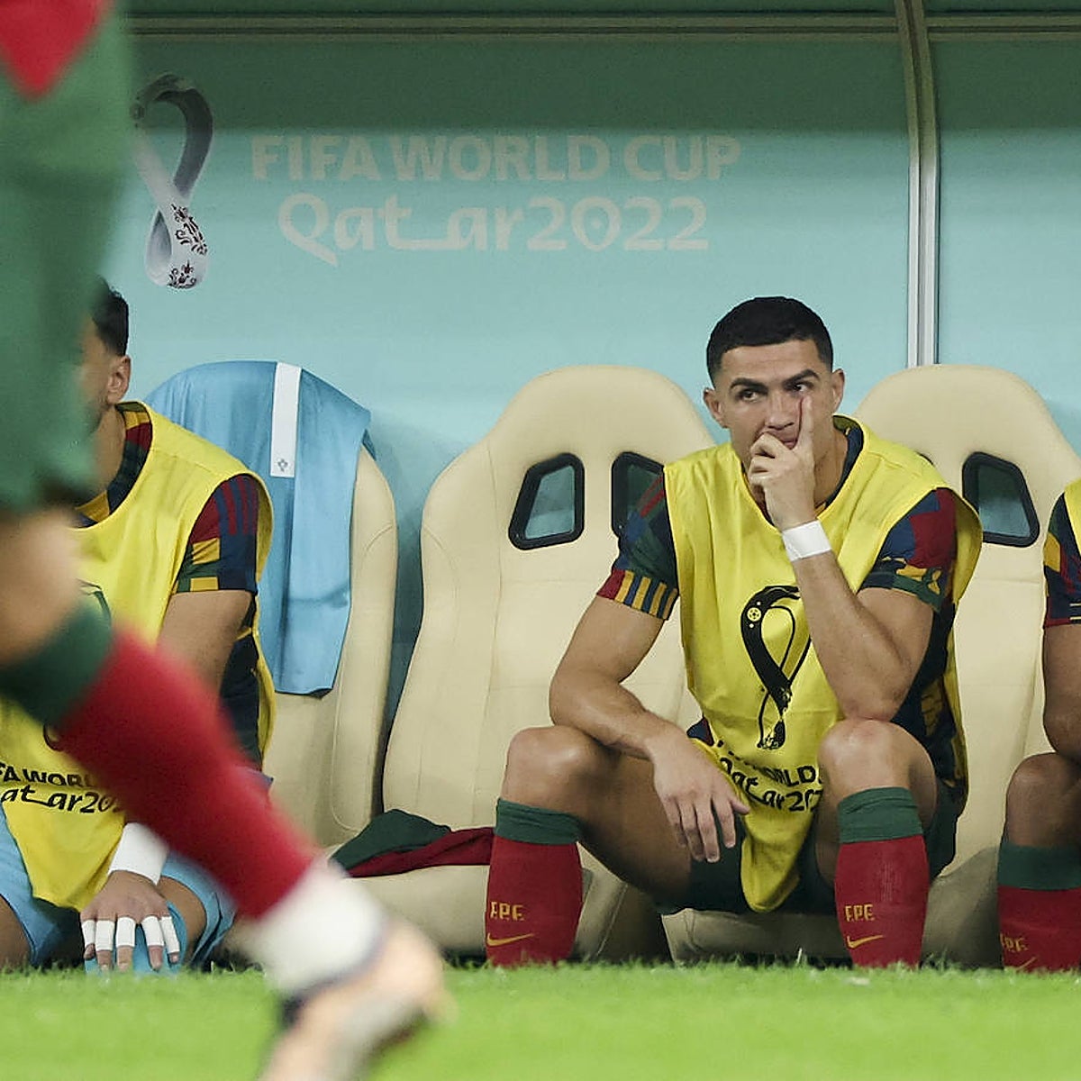 Cristiano Ronaldo amenazó con dejar la concentración tras saber que sería suplente