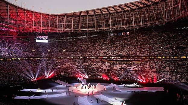 Ceremonia de clausura: la complicidad de Ibrahimovic con el Emir de Qatar