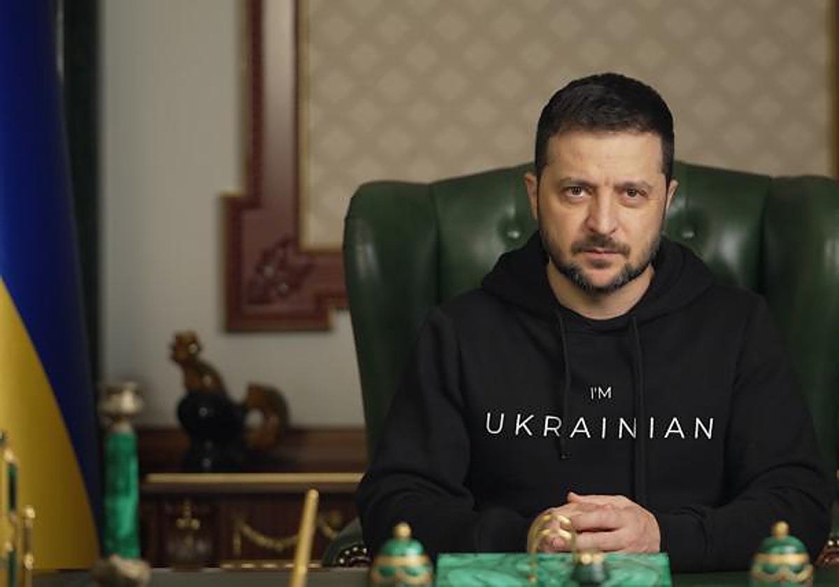 El presidente ucraniano, Volodímir Zelenski