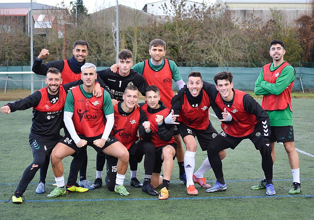 La plantilla del Arenteiro, rival del Atlético