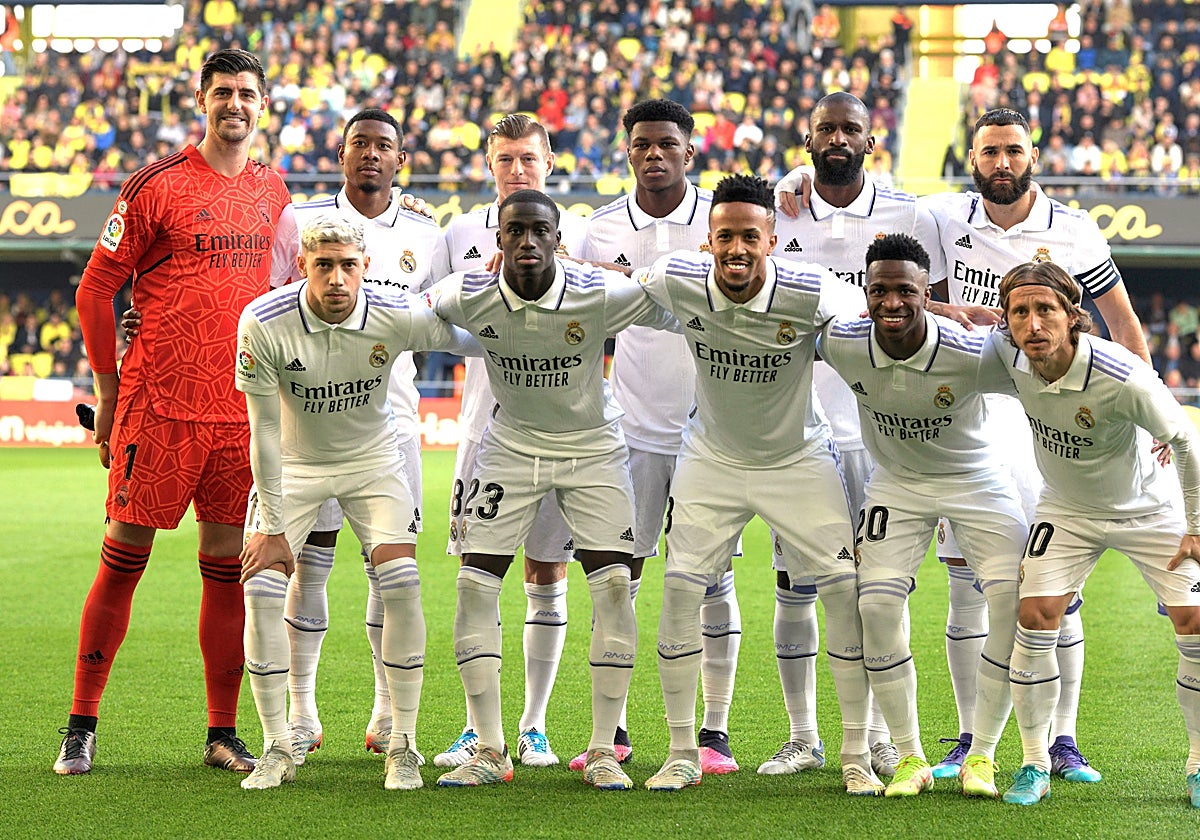 Un once sin españoles para la historia del Madrid