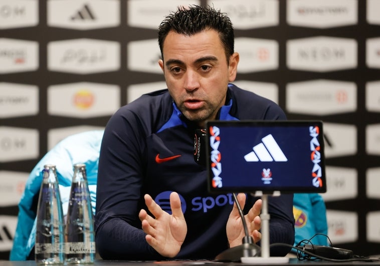 Xavi: «El Madrid tiene un punto de ventaja psicológico»