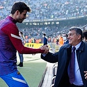 Del odio al amor: Piqué y Laporta negocian llevar la Kings League al Camp Nou