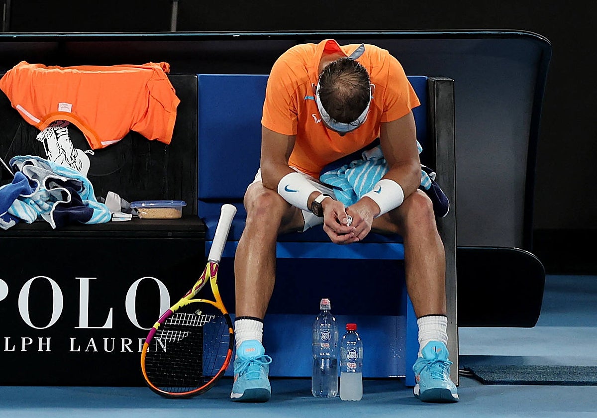 Nadal, abatido en su partido ante McDonald