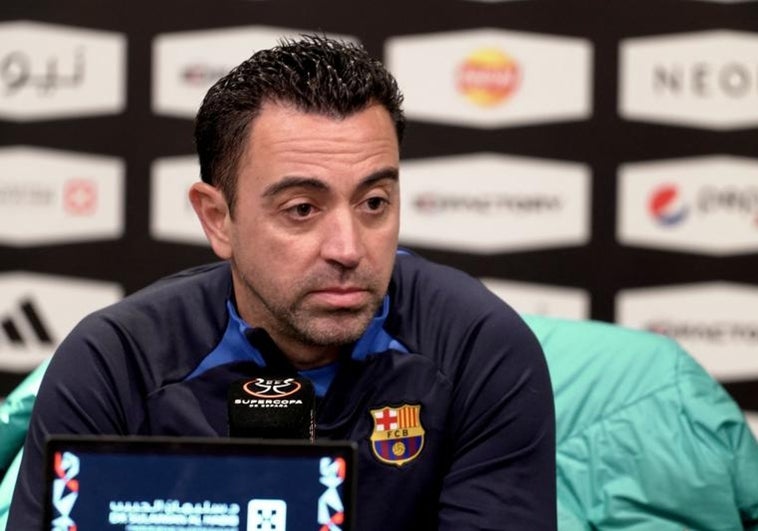 Xavi: «No me siento liberado pero la Supercopa nos ha dado tranquilidad»