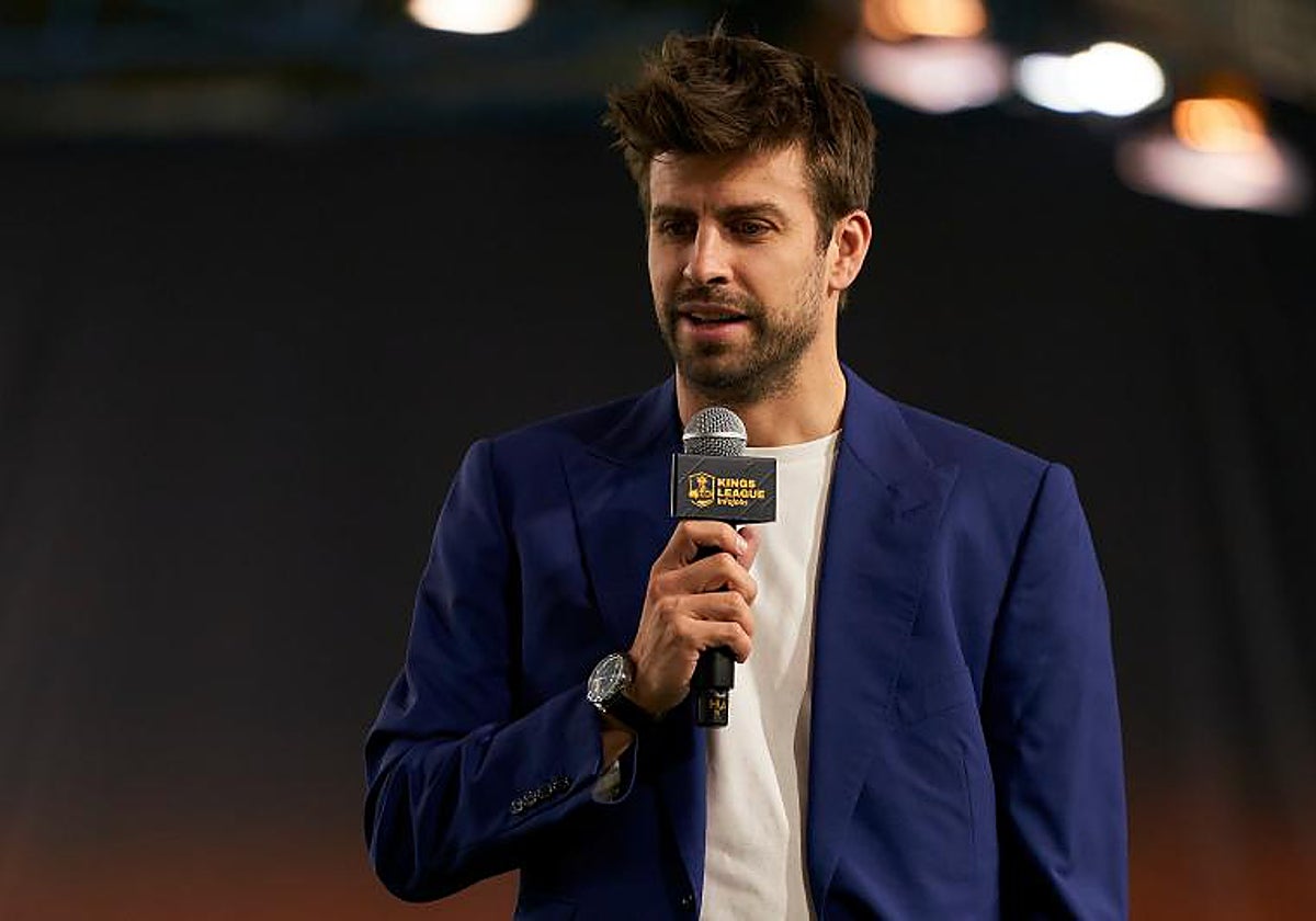 Gerard Piqué, en la inauguración de la Kings League