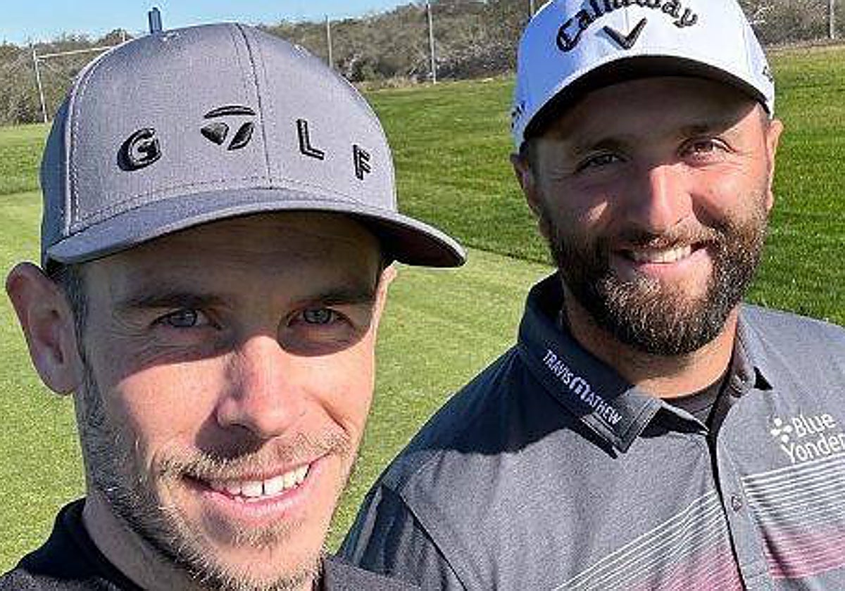 Bale y Rahm, durante el torneo que compartieron