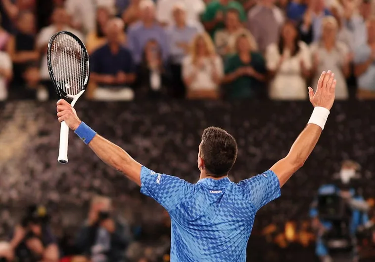 Djokovic barre a Paul y jugará su décima final en Australia