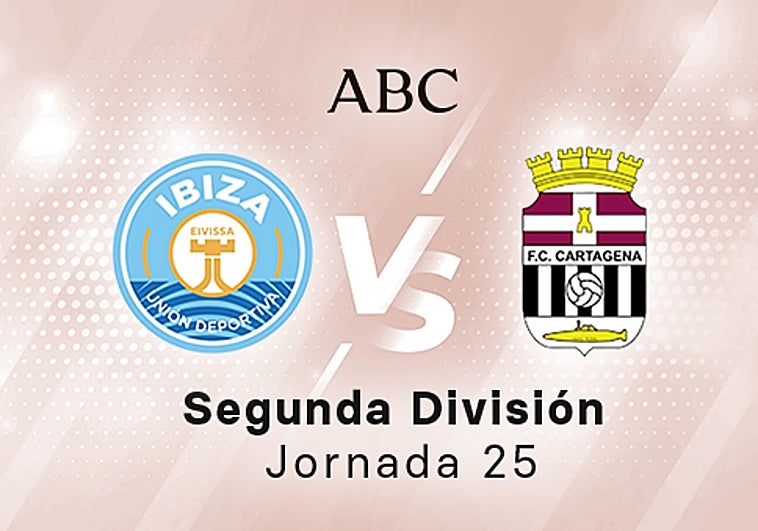 Ibiza - Cartagena, estadísticas del partido