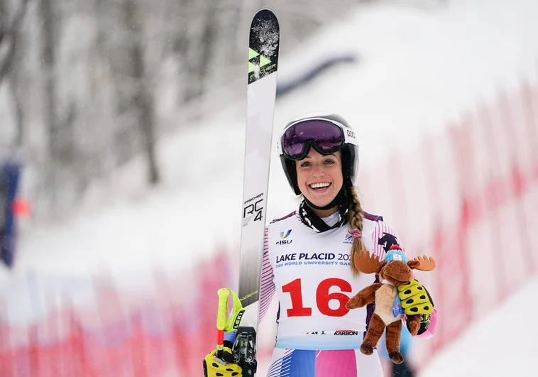De repente, una esquiadora española: Celia Abad gana lo que nadie había logrado