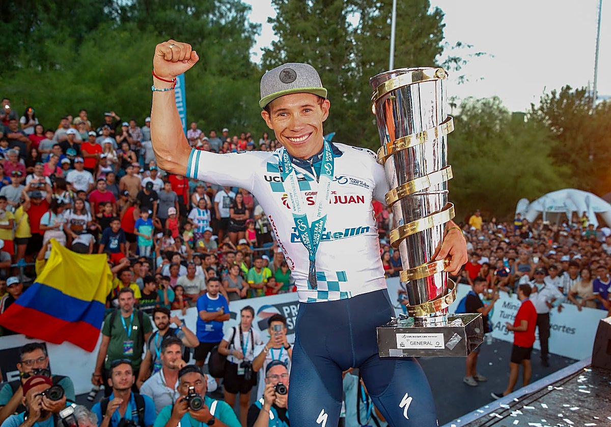 'Supermán' López, ganador de la Vuelta a San Juan