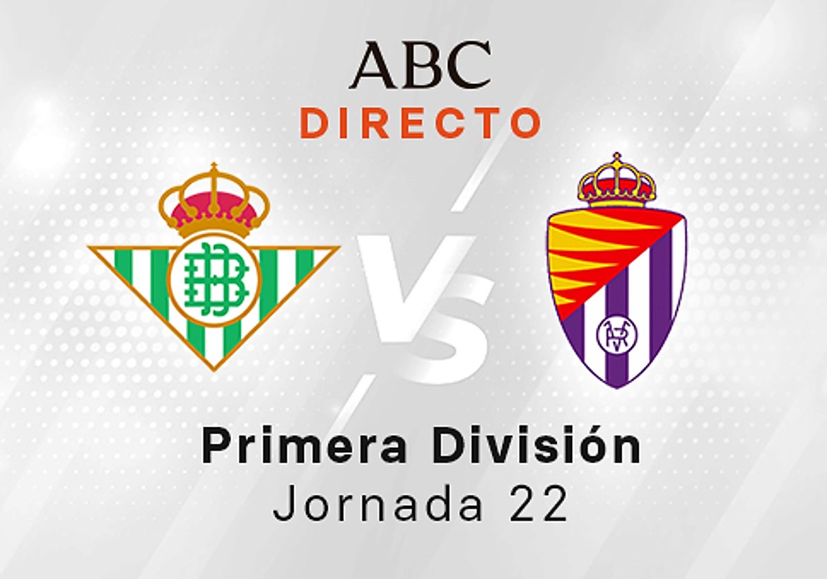 Betis - Valladolid, estadísticas del partido
