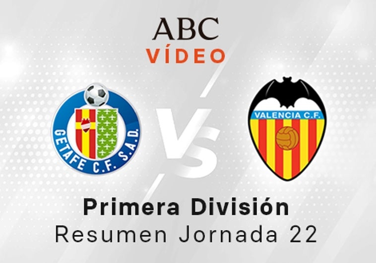 Getafe - Valencia, estadísticas del partido