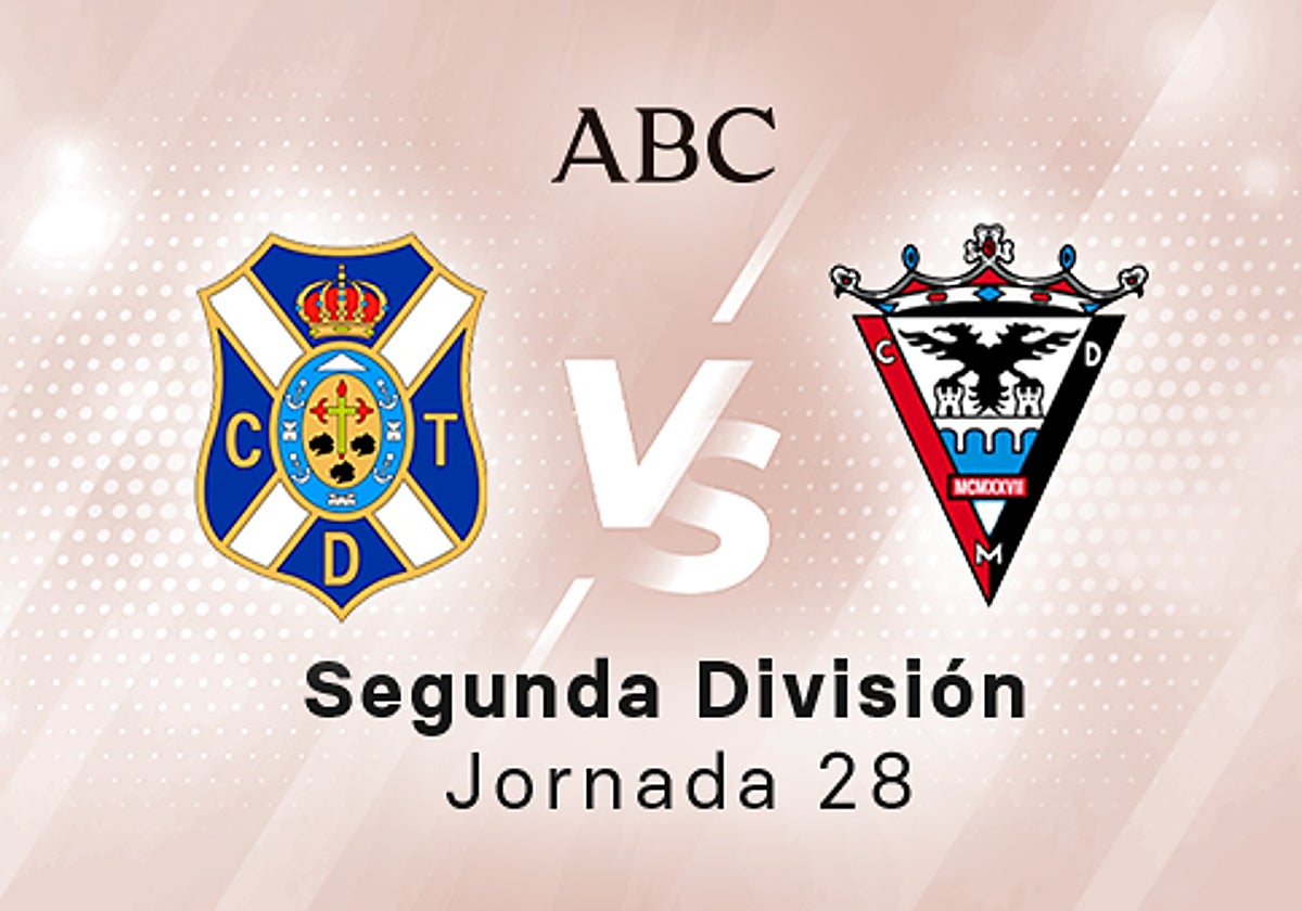 Tenerife - Mirandés en directo hoy: partido de la Liga SmartBank, jornada 28