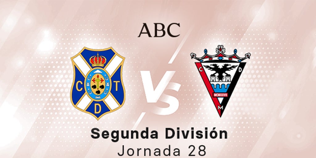 Tenerife – Mirandés, estadísticas del partido