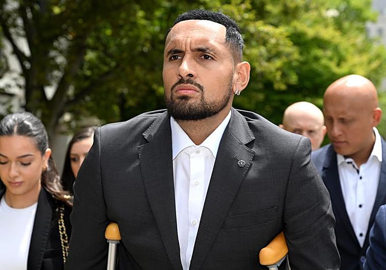 El tenista Kyrgios se declara culpable de agredir a su exnovia