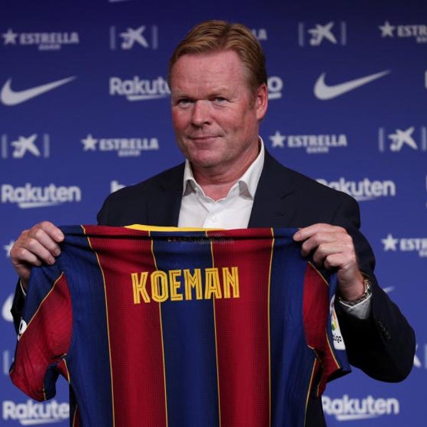 El dardo que esconden los elogios de Koeman al Barça de Xavi