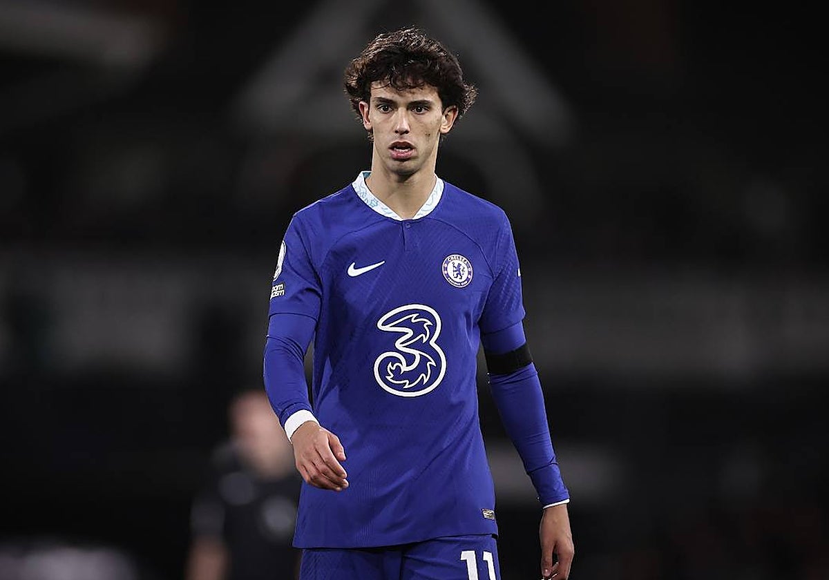 Félix, durante un partido con el Chelsea