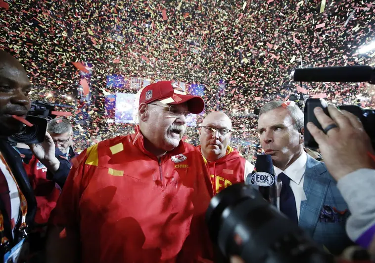 El bigotón de la NFL se reivindica con los Chiefs
