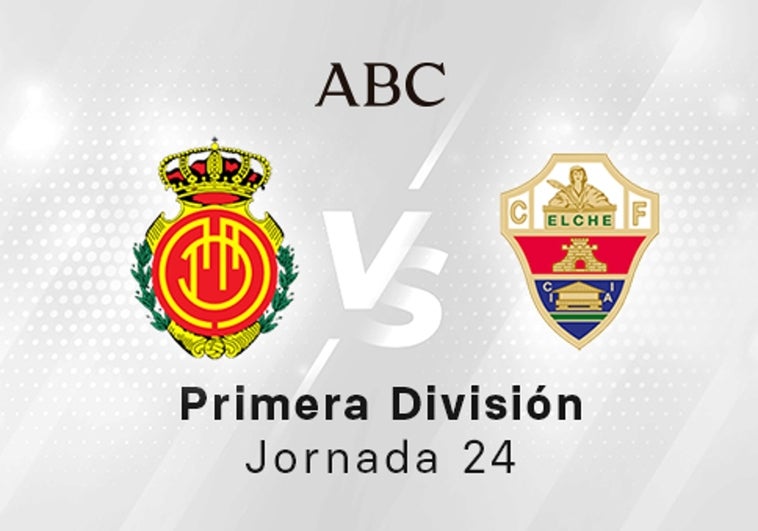 Mallorca - Elche, estadísticas del partido