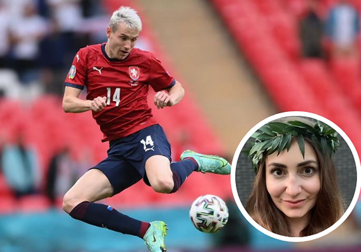 Jakub Jankto y su exmujer, Markéta Ottomanská