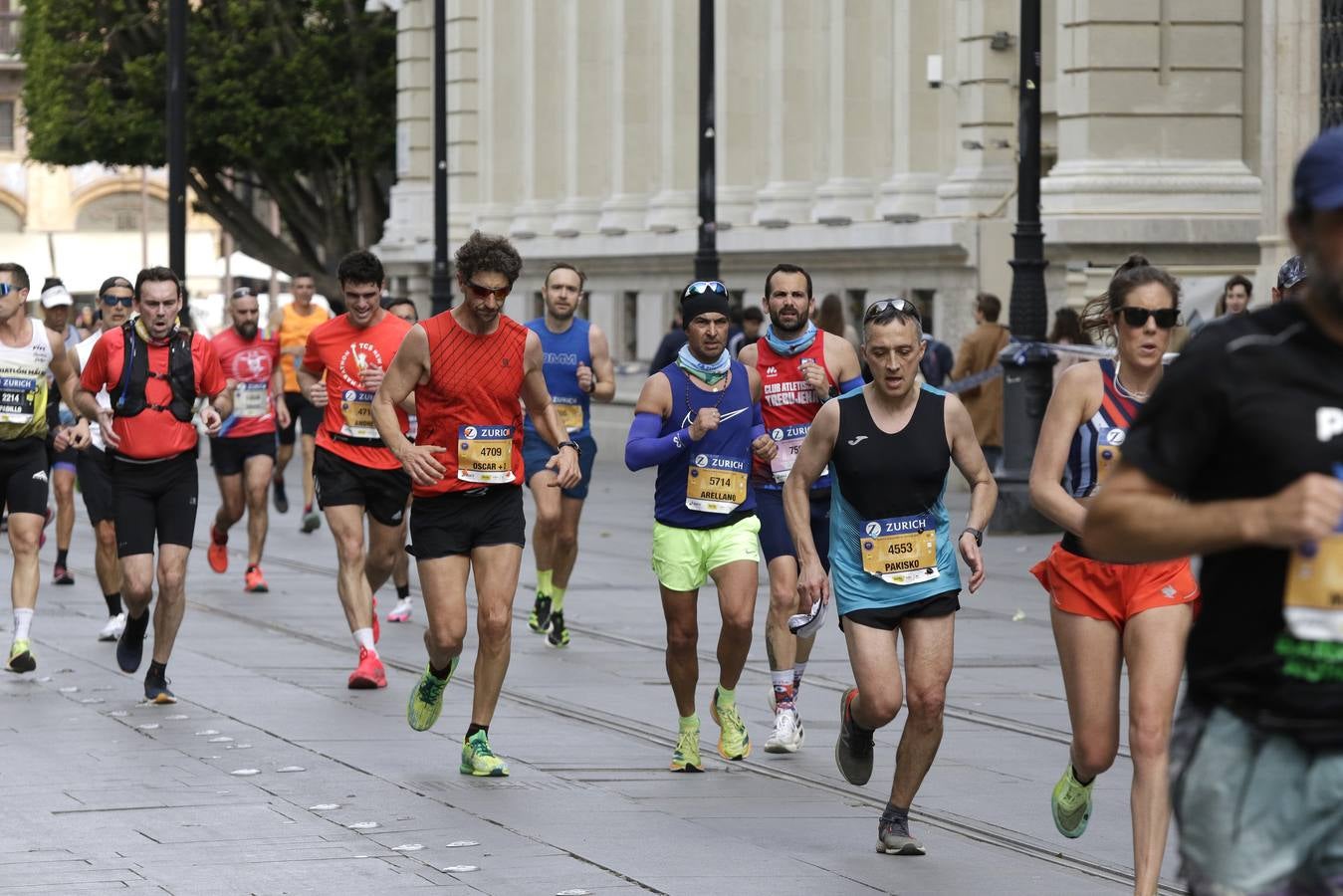 Participantes en el Zurich Maratón de Sevilla 2023