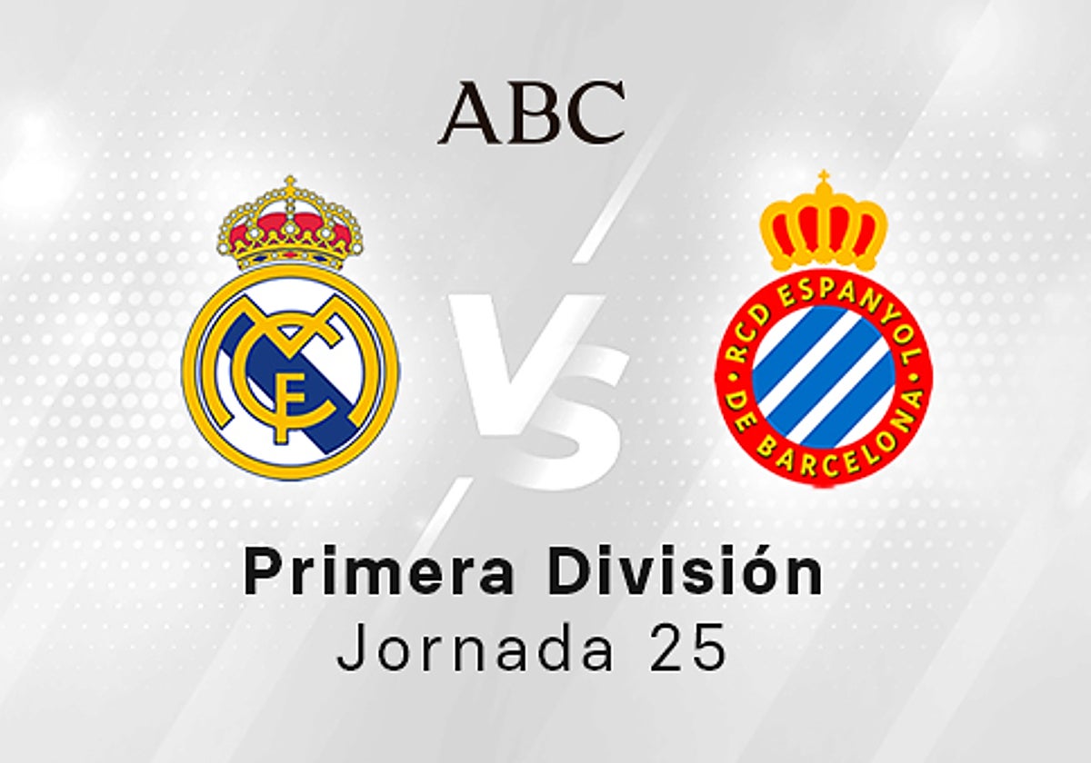 Real Madrid - Espanyol, estadísticas del partido