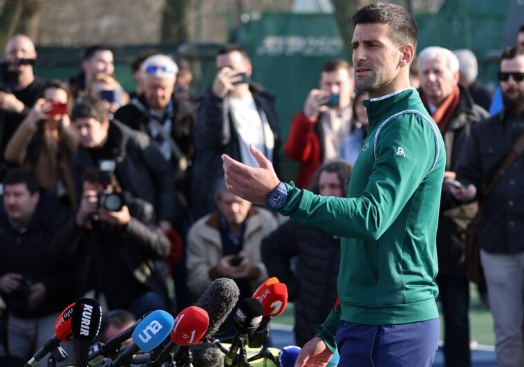 Djokovic pasa de Alcaraz: «Mi rival principal sigue siendo Nadal»