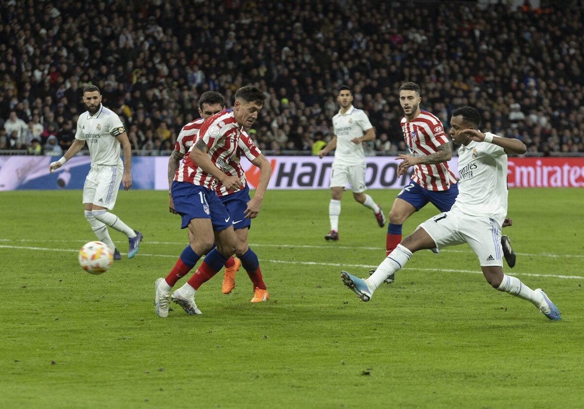 Atlético - Real Madrid, fútbol en directo