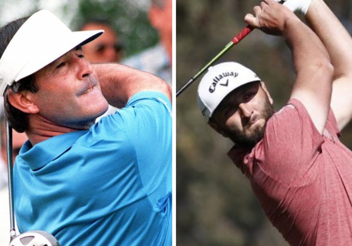 Severiano Ballesteros y Jon Rahm