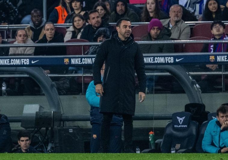 Xavi: «La decepción más grande fue la caída en Champions pero si ganamos la Liga sería una gran temporada»