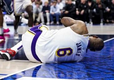 La preocupante lesión de LeBron James que enciende las alarmas en los Lakers