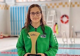 Rebeca Probert, del Círculo Mercantil, campeona de España alevín de natación