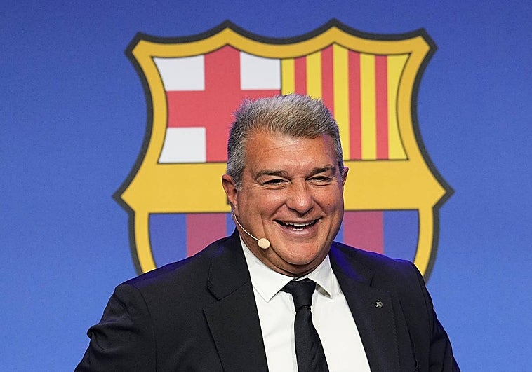 En directo: Sigue la rueda de prensa de Joan Laporta