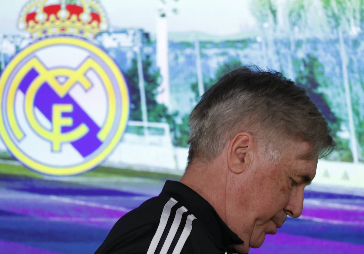 Ancelotti, tras la rueda de prensa antes de enfrentarse al Espanyol