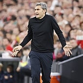 La reflexión de Valverde sobre el uso del VAR: «Se aleja un poco del fútbol real que conocemos»