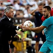 Hazard: «Ancelotti y yo no nos hablamos, pero nos respetamos»