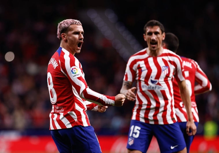 Griezmann conduce a un Atlético pletórico