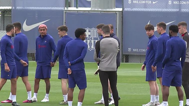 El FC Barcelona se prepara para el clásico de este domingo