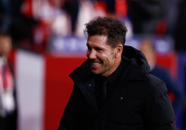 Simeone: «Somos afortunados de que se queden Koke y Llorente»