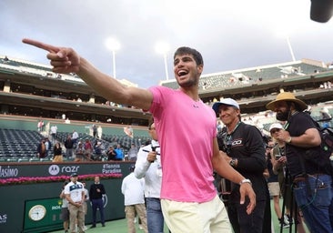 Así queda el ranking tras el triunfo de Alcaraz en Indian Wells