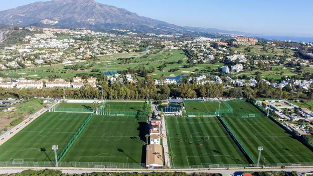 Imagen aérea del Marbella Football Center