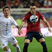 El uno x uno del España - Noruega: amargo regreso de Aspas en la noche más feliz de Joselu