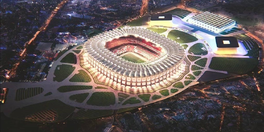 El estadio Azteca muda de piel con el Bernabéu como espejo para albergar el Mundial 2026