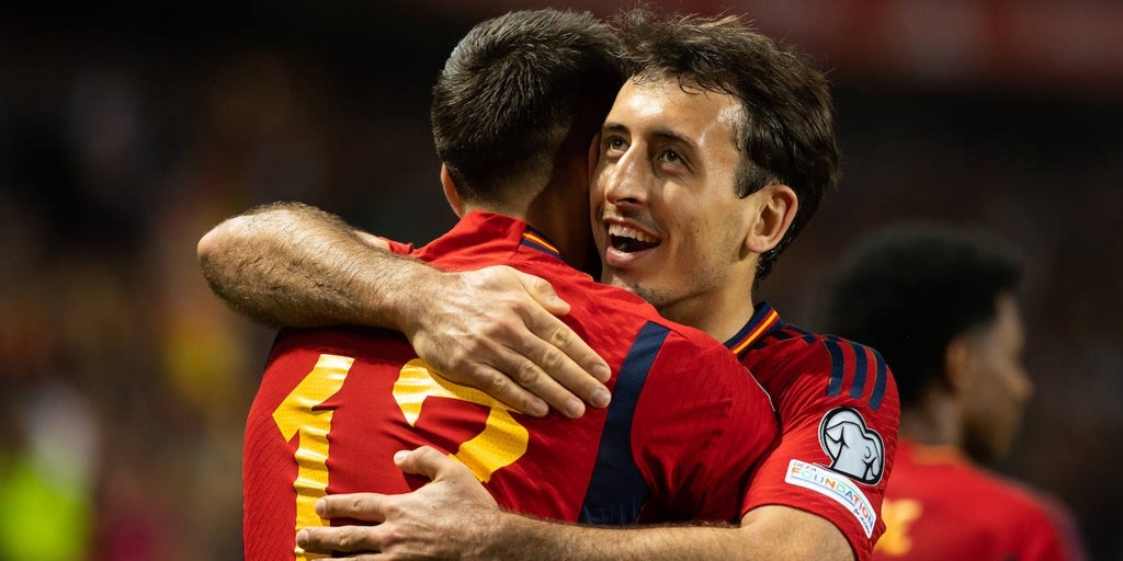 Alineación de España hoy ante Escocia para el partido de clasificación para la Eurocopa 2024